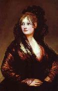 Francisco Jose de Goya Dona Isabel de Porcel. painting